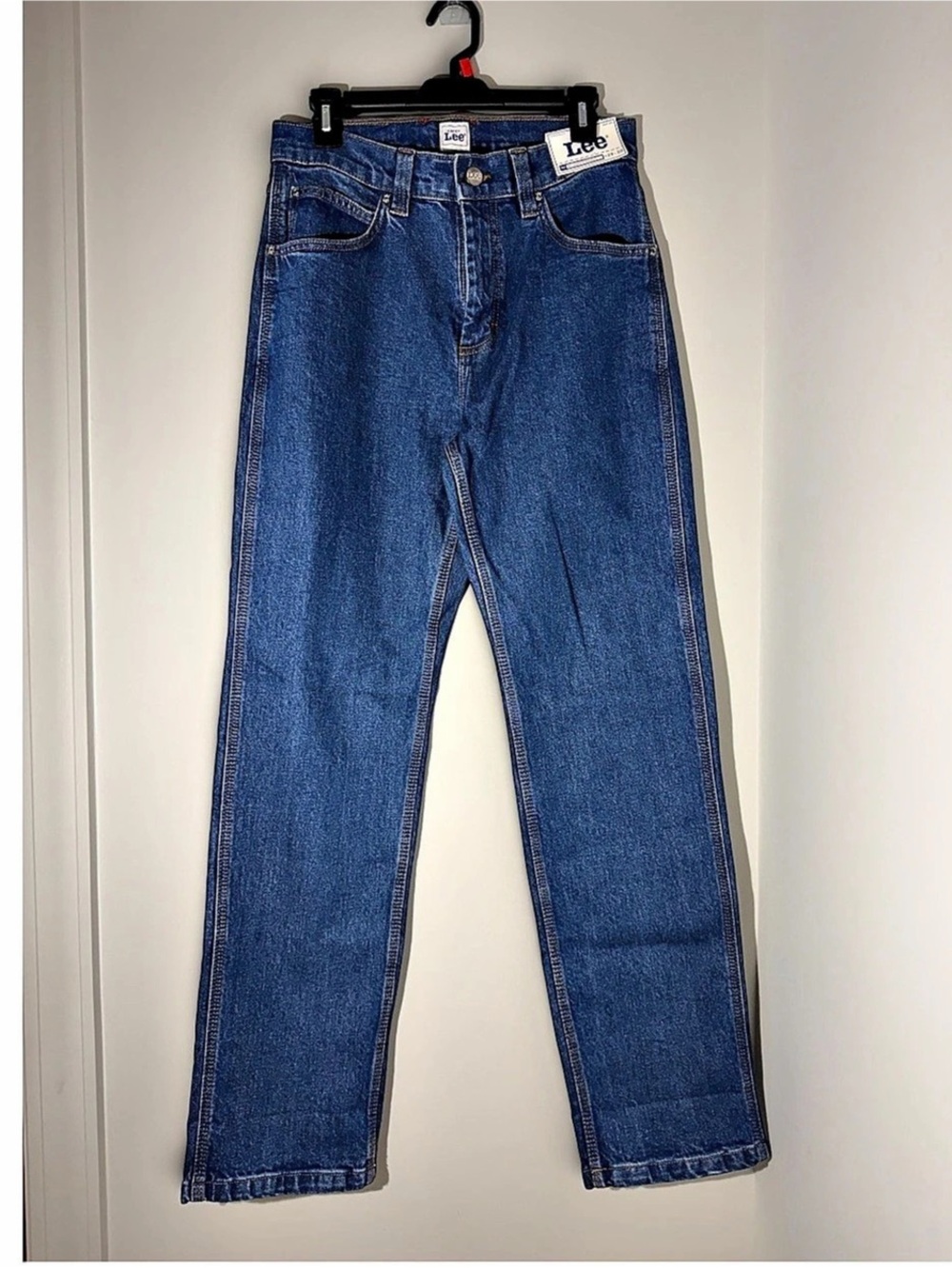 NWT Kacey x Lee Men’s Relaxed Straight Jeans 29x30 Stone Wash Western